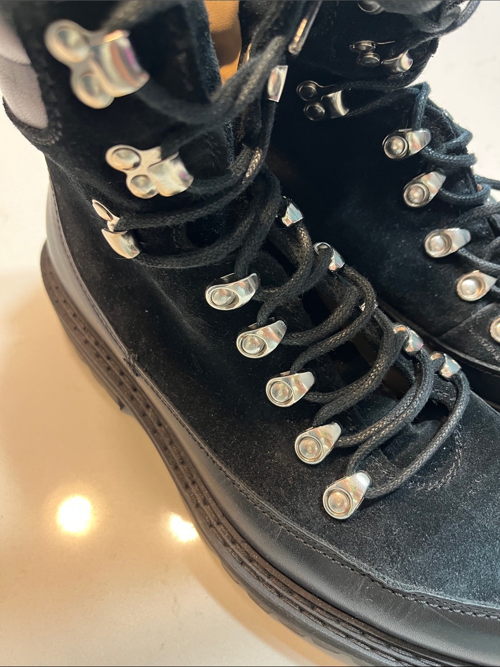 Royal Republiq Black Lace Up Boots - Picture 3 of 11